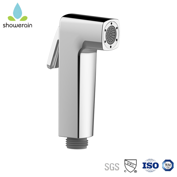 Water Pressure Control chrome Handheld Bidet Sprayer shattaf for Toilet