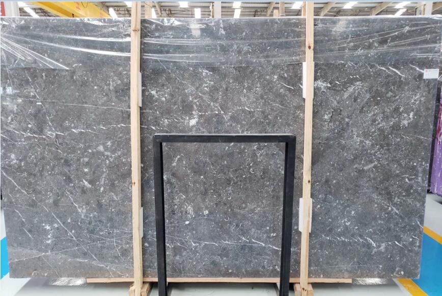 Best selling factory price of hermas ash grey marble slabs