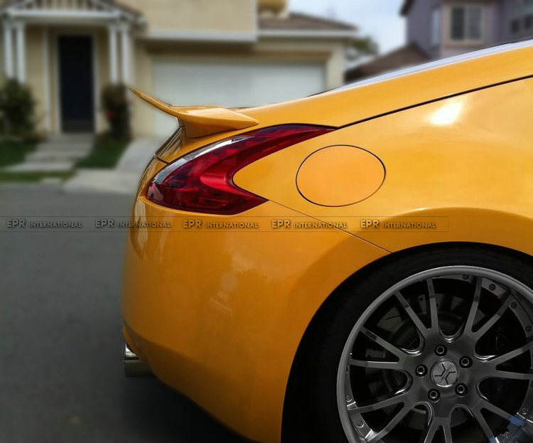 FRP Fiberglass Rear Spoiler for Nissan 2009 370z z34 AJT3 Car Body Kit