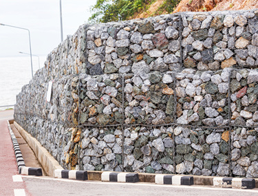 Pvc Coated 1x1x1 Stone Gabion Mesh for Gabion Retaining Wall