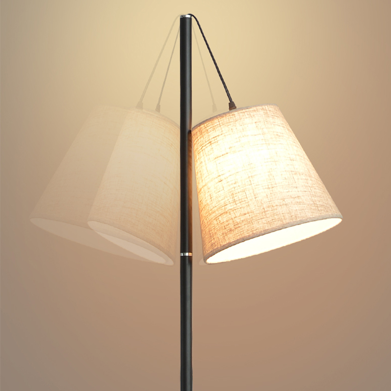 New style vintage studio living room led light spotlight floor standing lamp