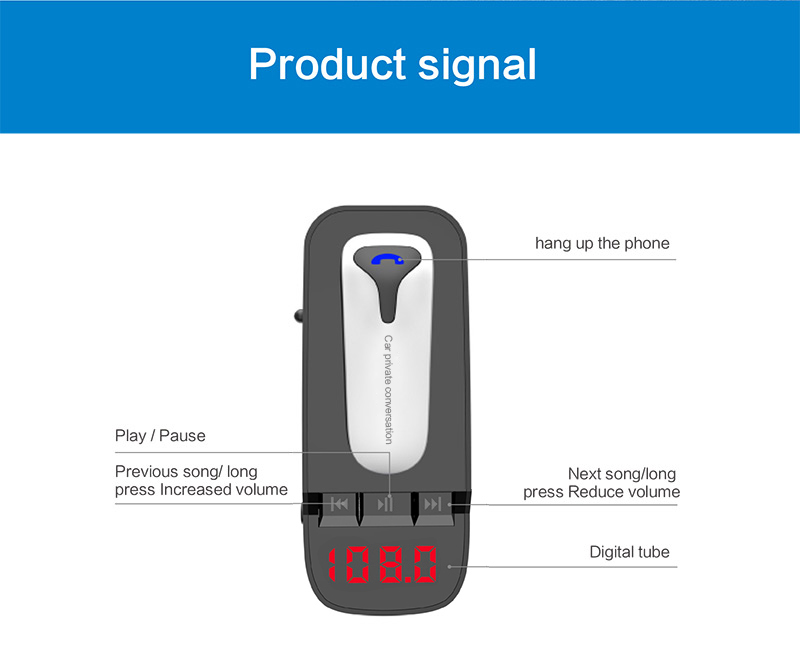 best quality bluetooth wireless fm transmitter mini car mp3 player