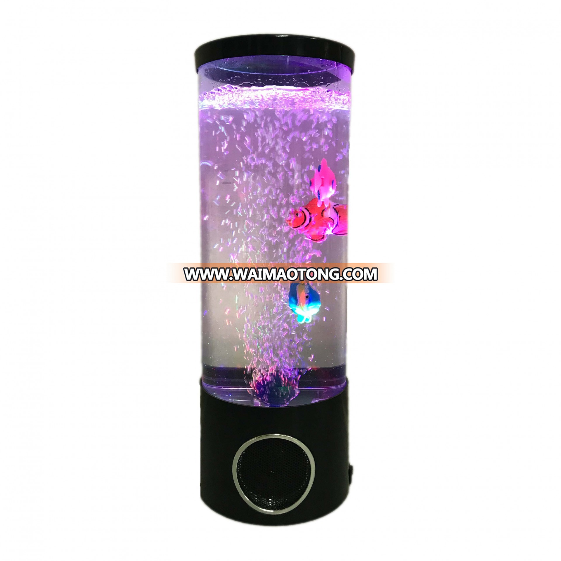 11" LED COLOR CHANGING JELLYFISH BLUETOOTH SPEAKER LAMP