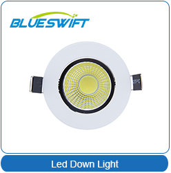 Plastic Housing Recessed Ceiling LED Downlight Down Light in Low Best Price