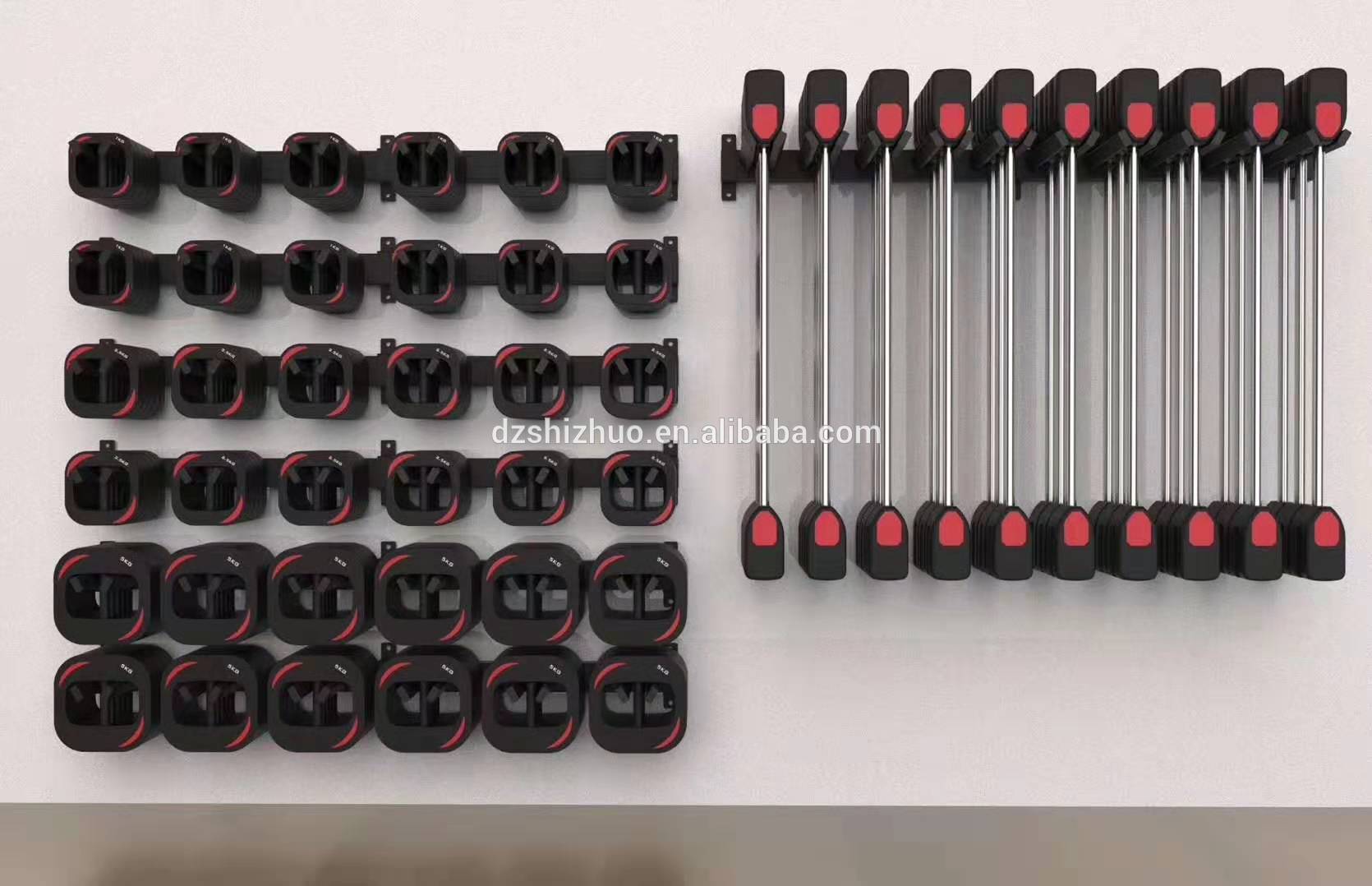 high quality weight plate gym fitness rack equipment