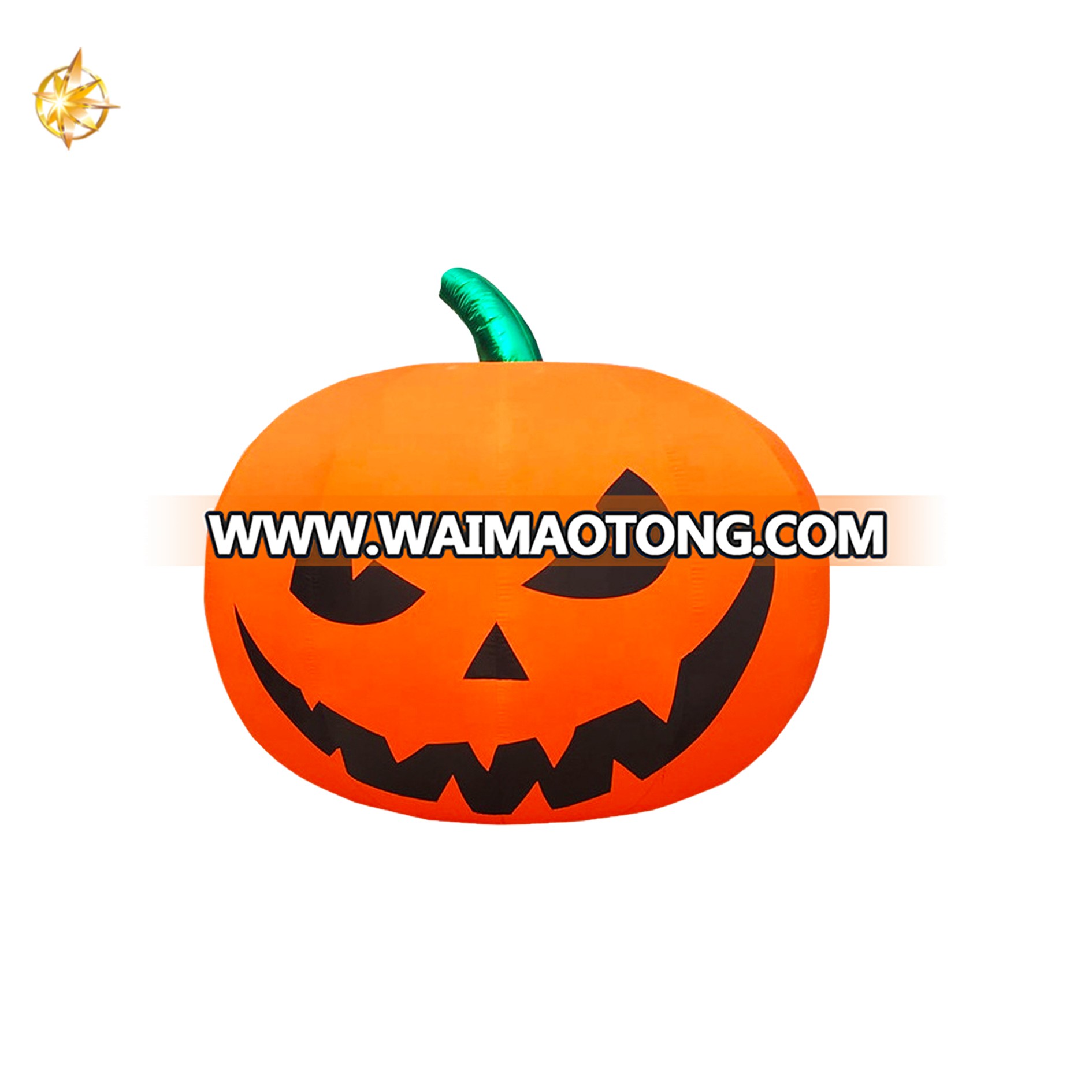 new colour pvc Inflatable halloween pumpkin skeleton ghost