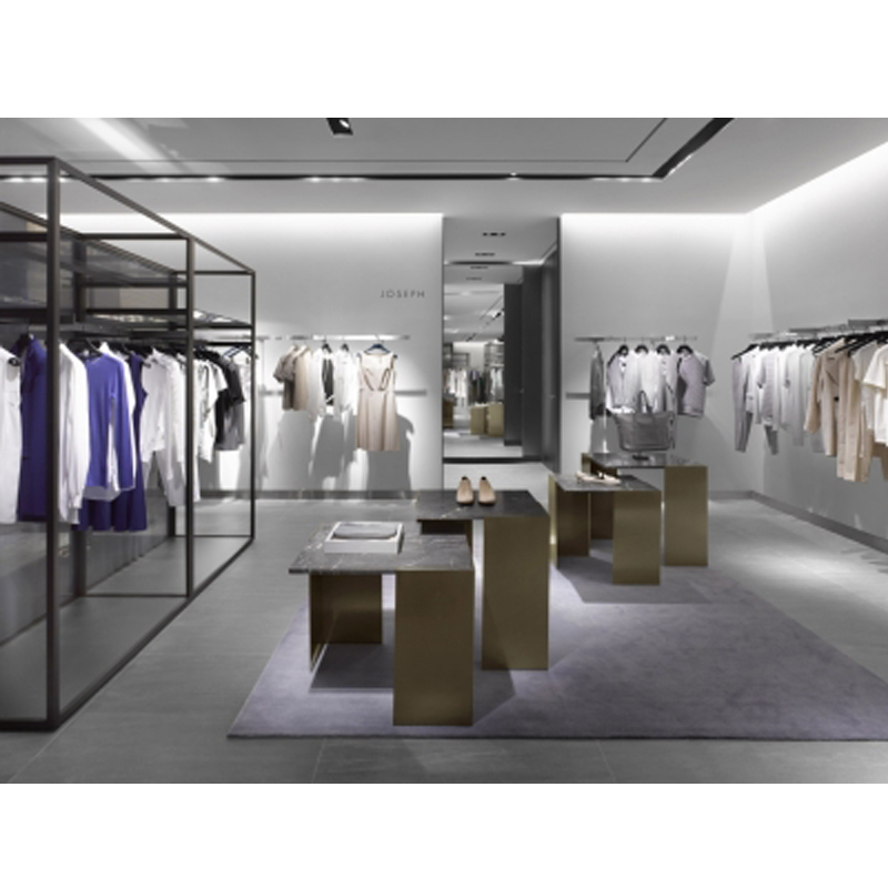 High End Simple Style Tailor Make Ladies Clothing Shop Interior Design For Retail