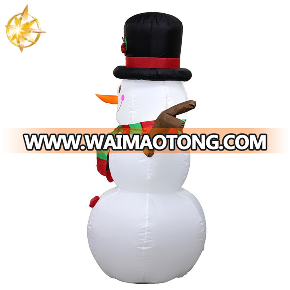 Christmas inflatable snowman courtyard art decoration children's Christmas toys