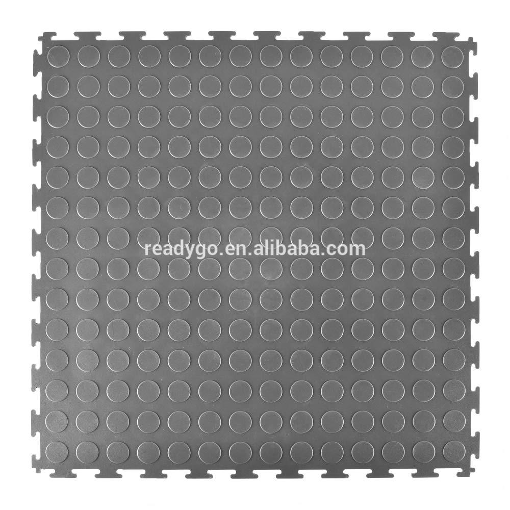 Readygo garage floor 460*460mm pvc coin top tile