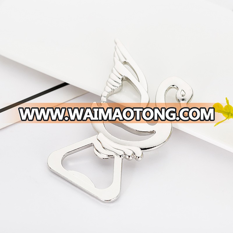 Ywbeyond Wedding souvenirs of little swan design bottle opener favors For Bridal show party favor and wedding decorations