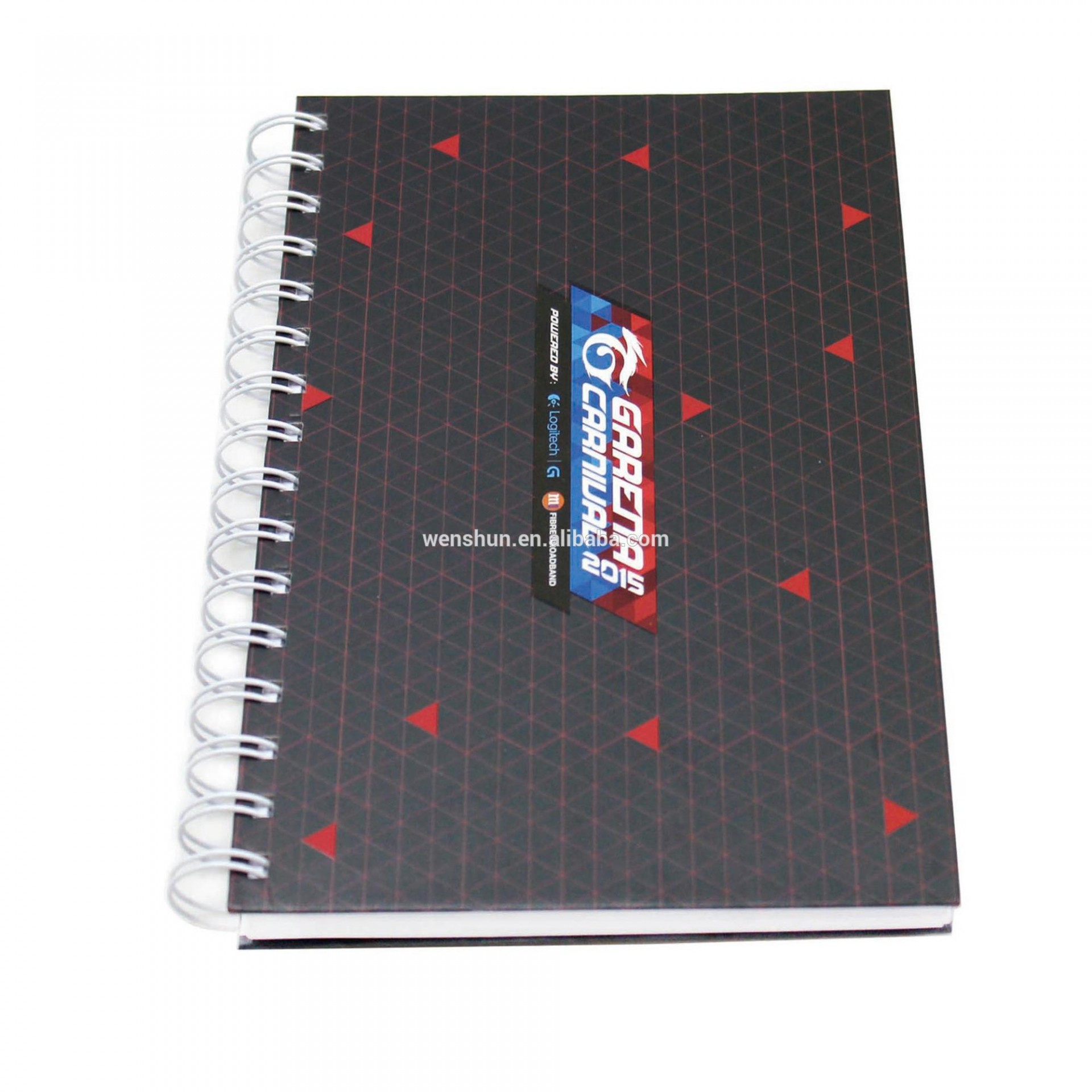 Wholesale 4 Color Printing 5x7 Spiral Hardcover Sublimation Notebook