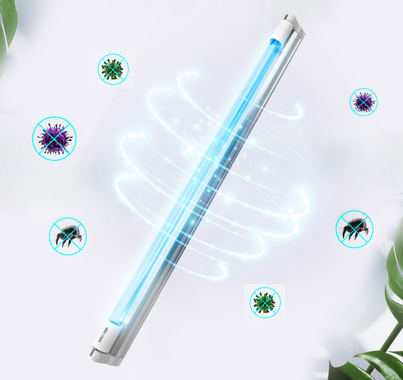 CE 110V 220V 8W 6W T5 Tube UVC IP20 Sterilizer Kill Dust Mite Eliminator 254nm Clean Quartz Lamp UV Germicidal Light for Bedroom