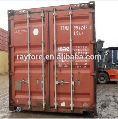 Ningbo Qingdao CSC Certified 45HQ 45ft high cube Used Shipping Container with Cargo Worthy Condition