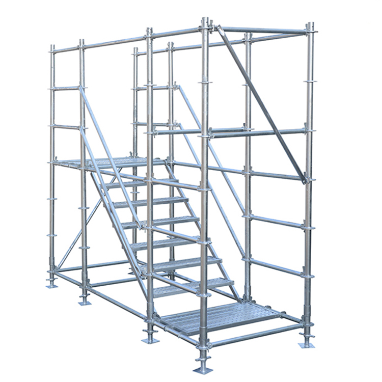 1500mm Steel Material Q345 Construction Scaffolding System Galvanized Ringlock Scaffold