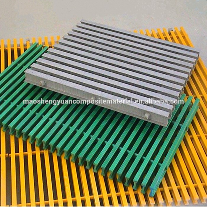 China manufacturers  glass fiber reinforced  plastic walkway grating fiberglass frp grp outdoor plastic flooring sheet