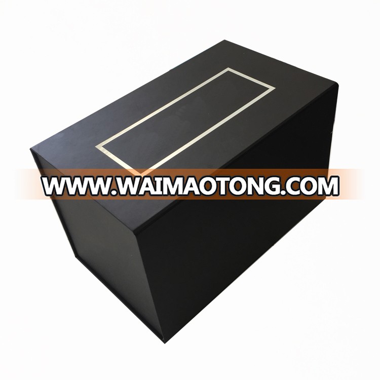 Wholesale Black Cardboard Magnetic Gift Boxes