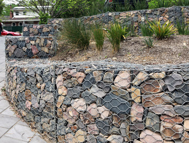 Pvc Coated 1x1x1 Stone Gabion Mesh for Gabion Retaining Wall