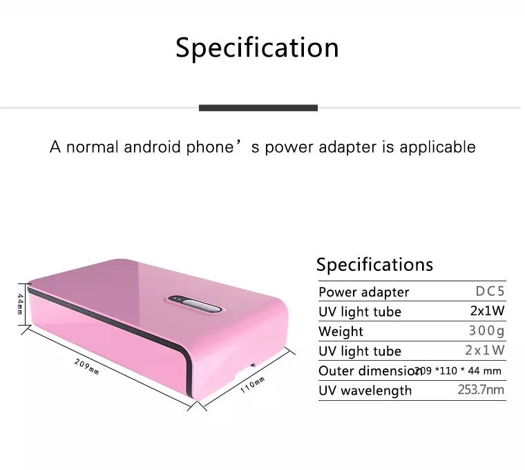 UVC  Sterilization Box