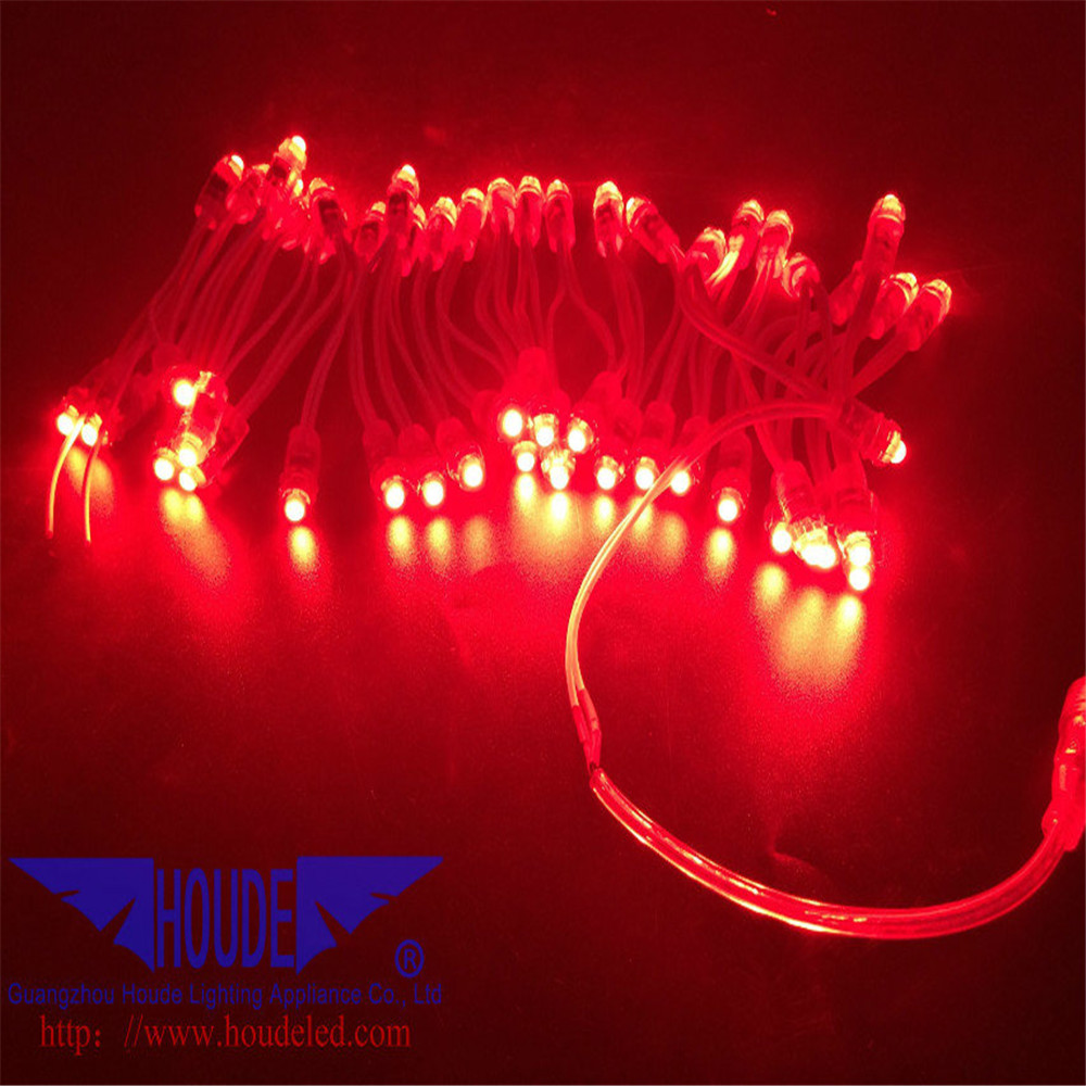 110V/220V Outdoor extendable Digital 2811IC 5050 50SMD RGB led string light