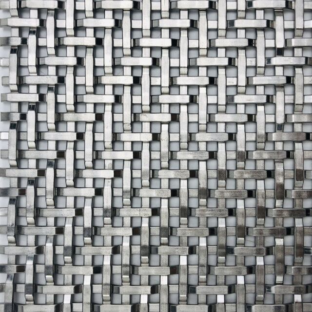 Mid-fill woven wire mesh for ceiling panels and wall cladding in boulder colorado twitter office