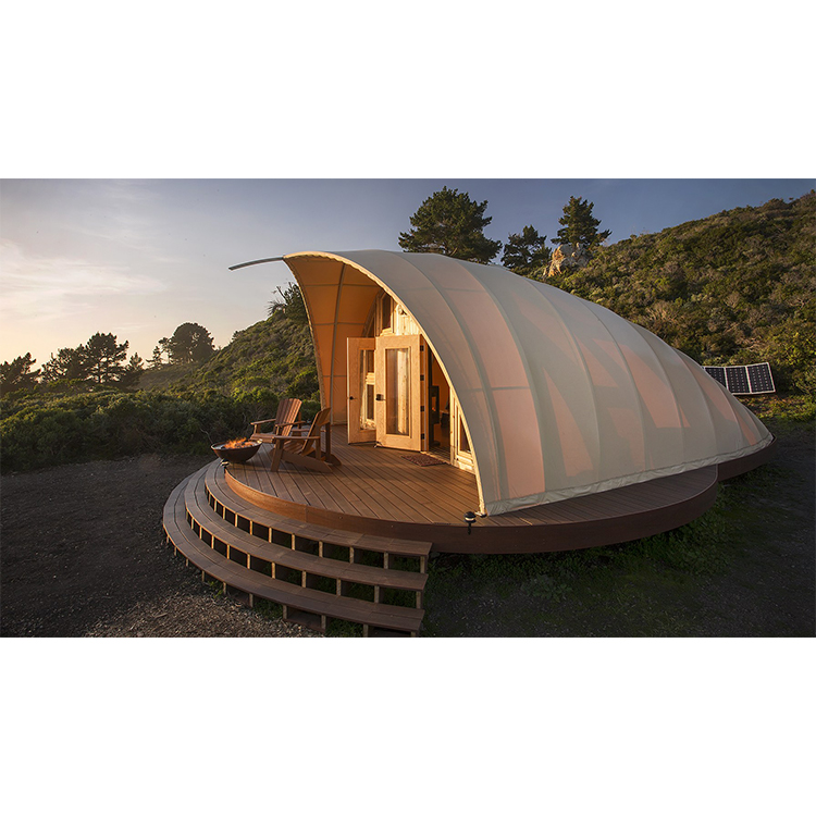 Custom luxury outdoor glamping hotel resort tents