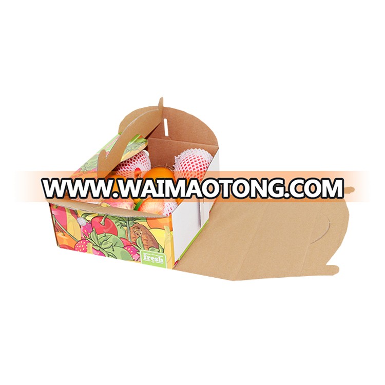 Yilucai High Quality Custom Logo Printed Kraft Food Shipping Box