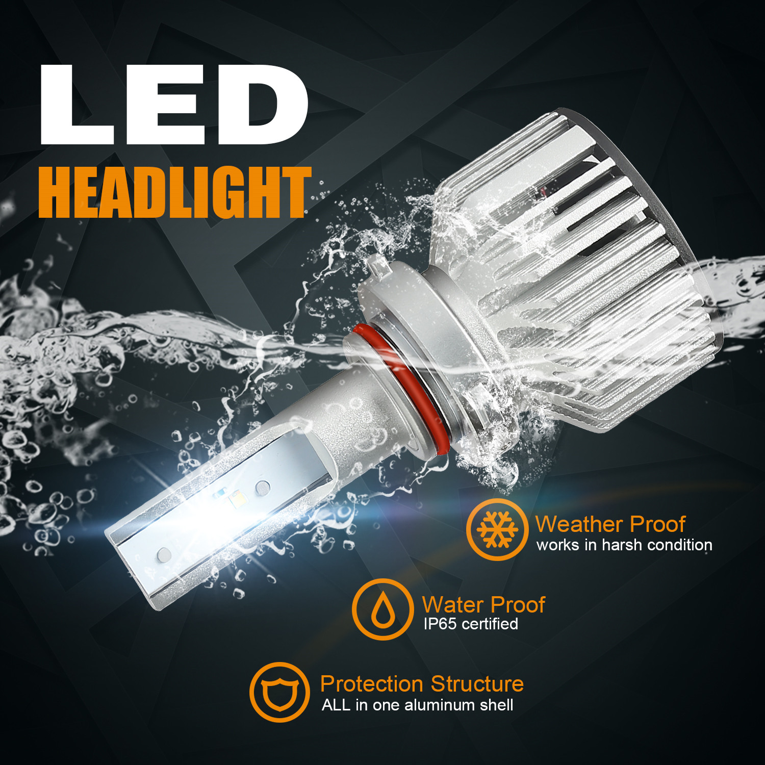 Auto Spare Parts F5 Led Headlight With High Quality