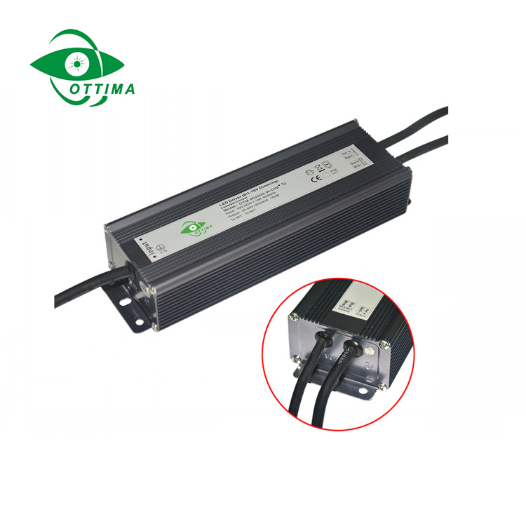 Slim 100w IP66 dimmable led driver constant current switch power supply