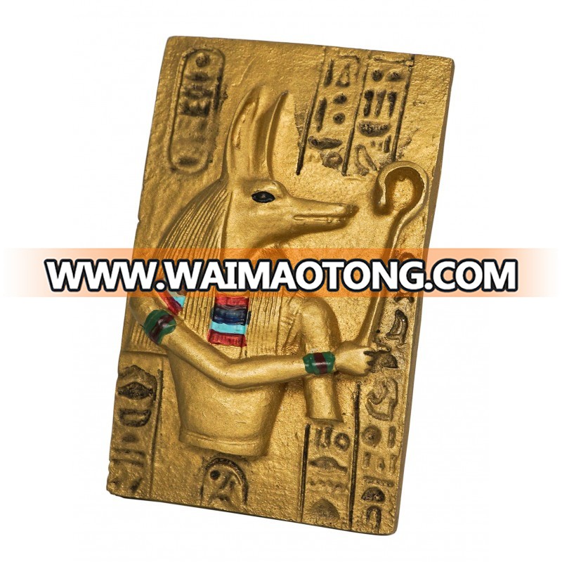 Wholesale 3D Egypt Resin Anubis Fridge Magnet Souvenirs