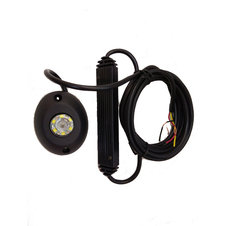 Wholesale 12 led lamps police hide a way strobe lighthead for vehicle