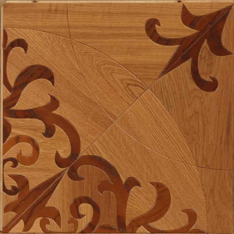 Stylish Natural Color Art Parquet Wood Flooring