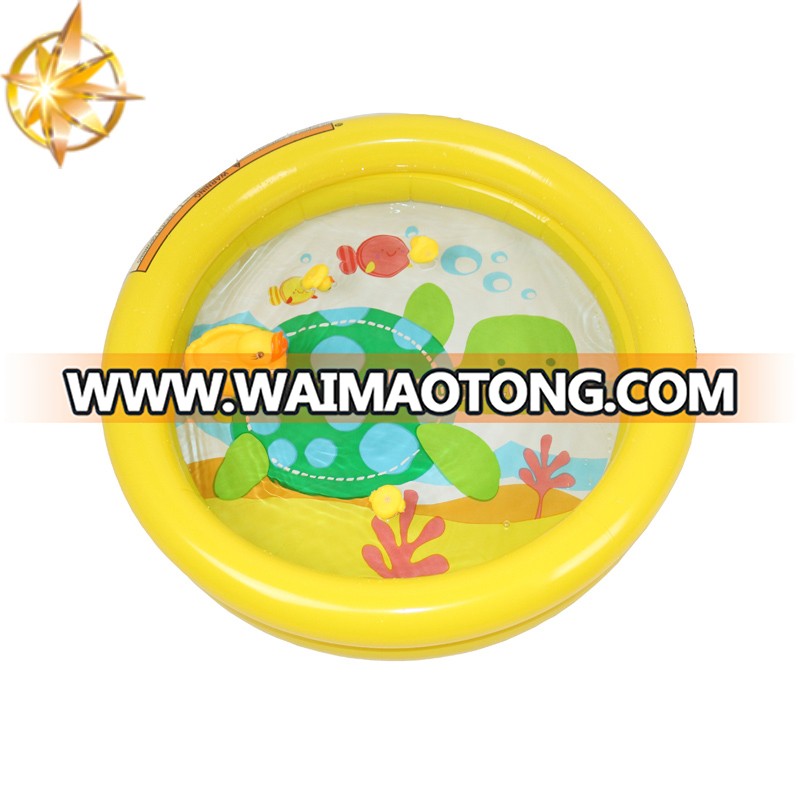 Indoor cartoon printed inflatable children's swimming pool suitable for children's mobile swimming pool