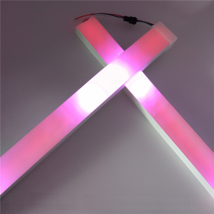 100cm rgbw led rigid aluminium strip tubelight 5050 pixel 12v addressable rigid strip led light