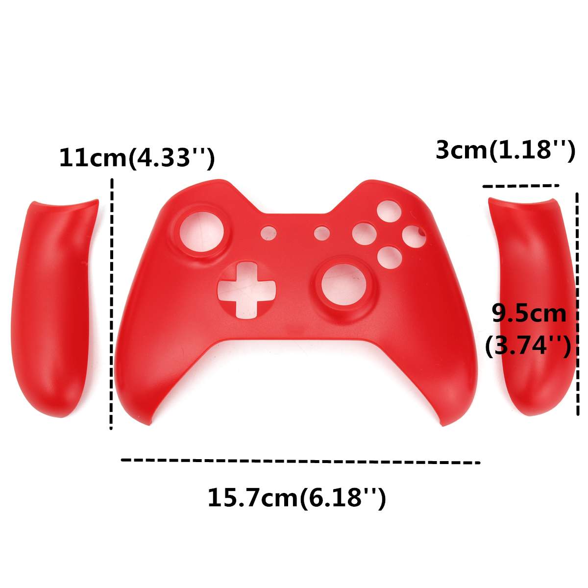 Front Housing Shell Case Cover Faceplate for Microsoft Xbox One Controller Replacement Repair Parts