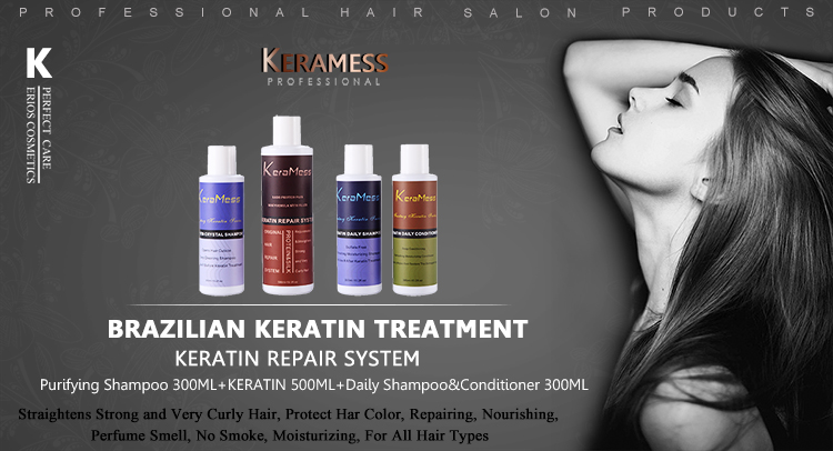 Keratin Deep Cleansing Clarifying Shampoo open hair pores before Keratin Hair Treatment