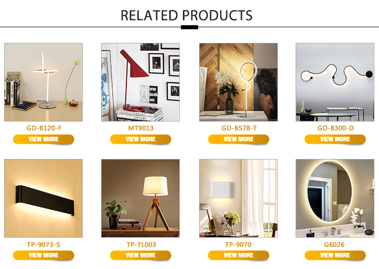 Hot Sale Good Price hotel lamps / Modern Metal Wall Lamp