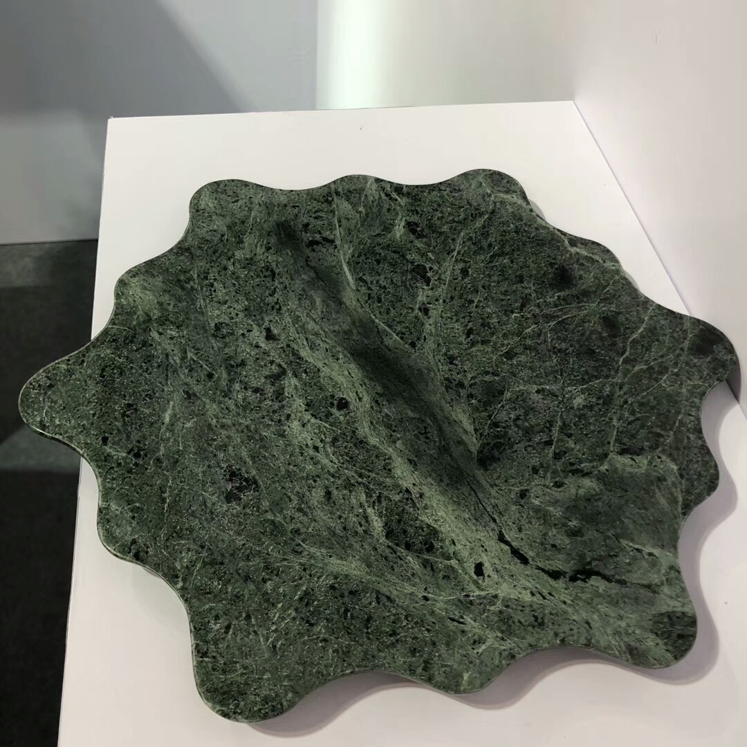 Hot Sale Natural Green Marble Stone Crafts