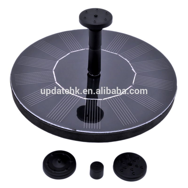 Courtyard Water Sumerged Ornaments Floating Pump Solar Powered Fountain Garden Pond Aerator