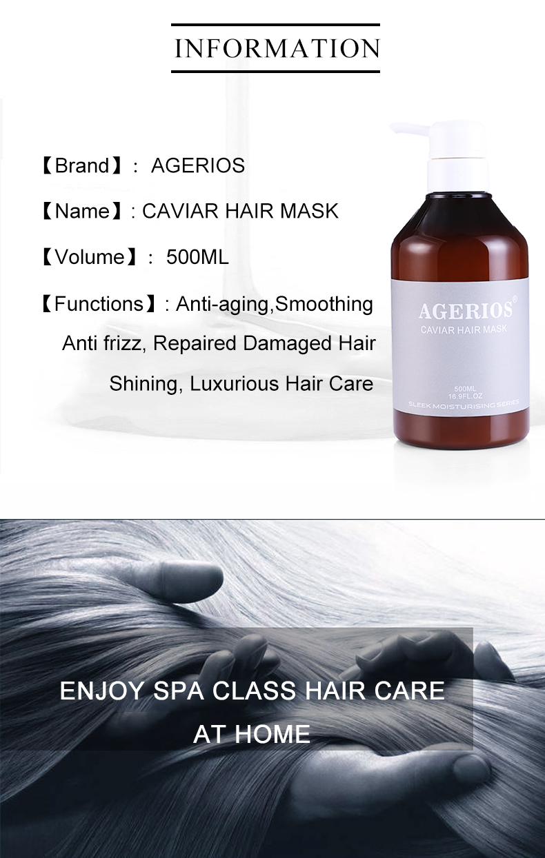 2019 hot sales Caviar Daily Care Oil Control Hair Shampoo and Conditioner