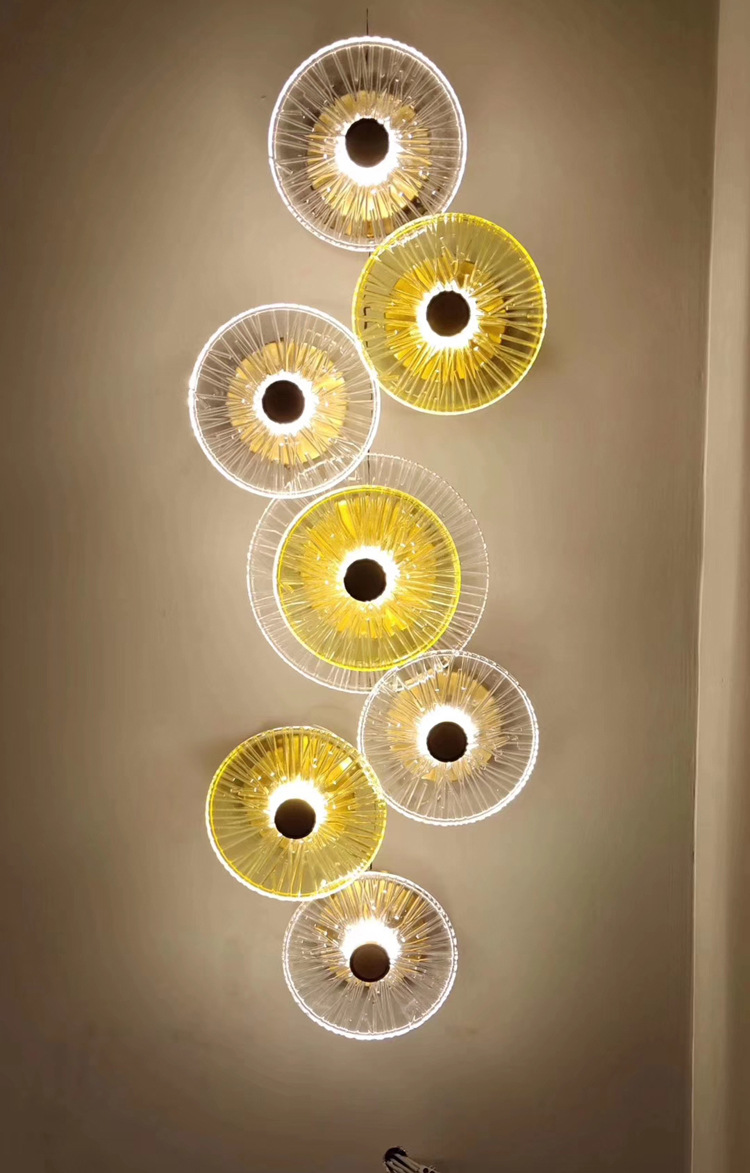 High quality glass chandelier glass lamp shade modern luxury chandelier for living room dining room restaurant