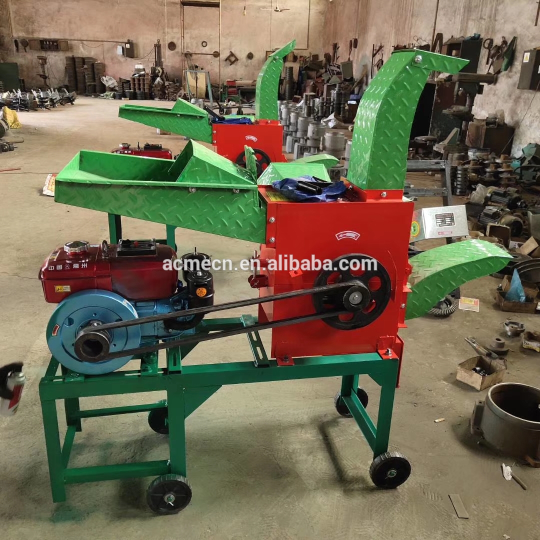 Animal Feed Chaff Cutter Straw Chopper Machine