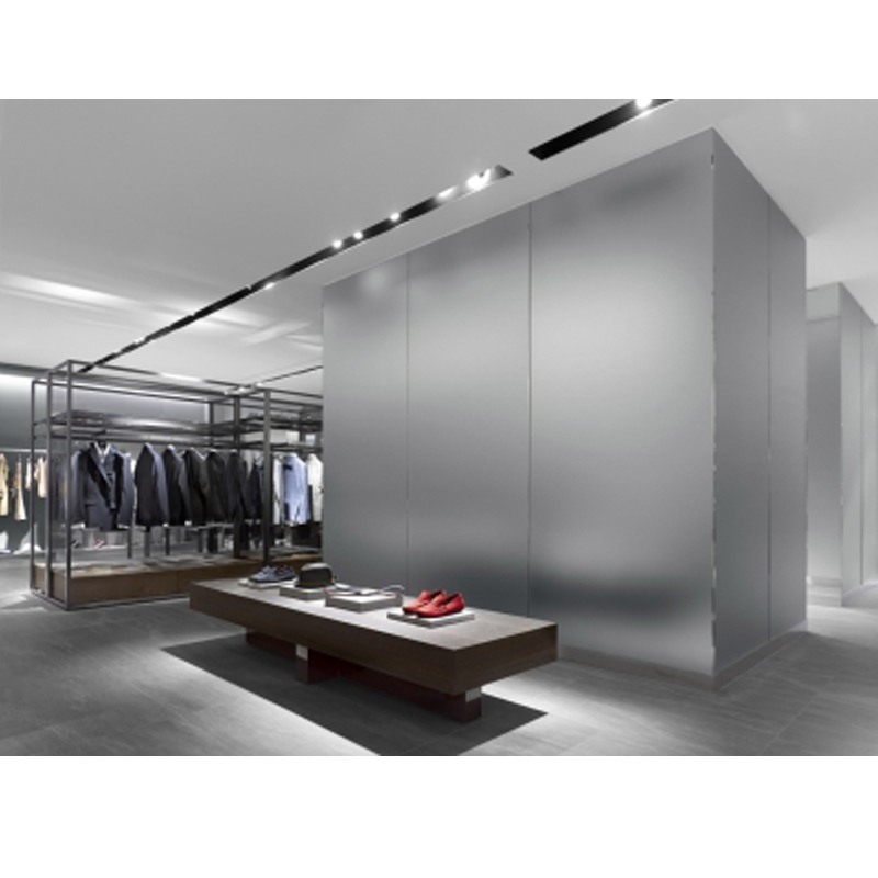 High End Simple Style Tailor Make Ladies Clothing Shop Interior Design For Retail