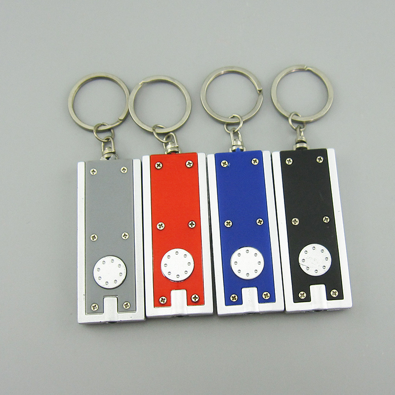 the cheapest led flashlight led keychain light led flashing keychain for promotion