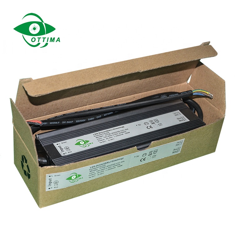 Switching power supply 100W 0-2500mA constant current dali dimmable led driver