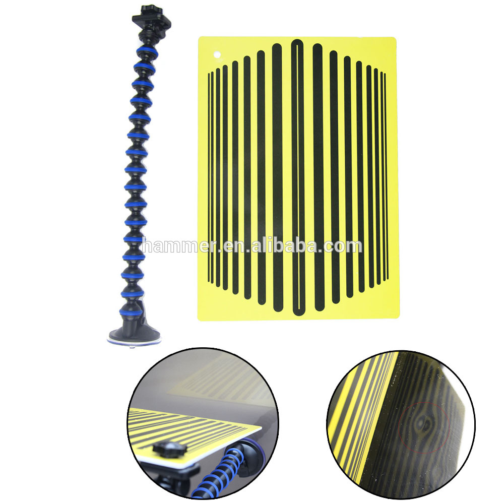 Car Body Line Board PDR king car Dent Repair Tool Scratch yellow Reflector board Hail Damage Repair Auxiliary tool