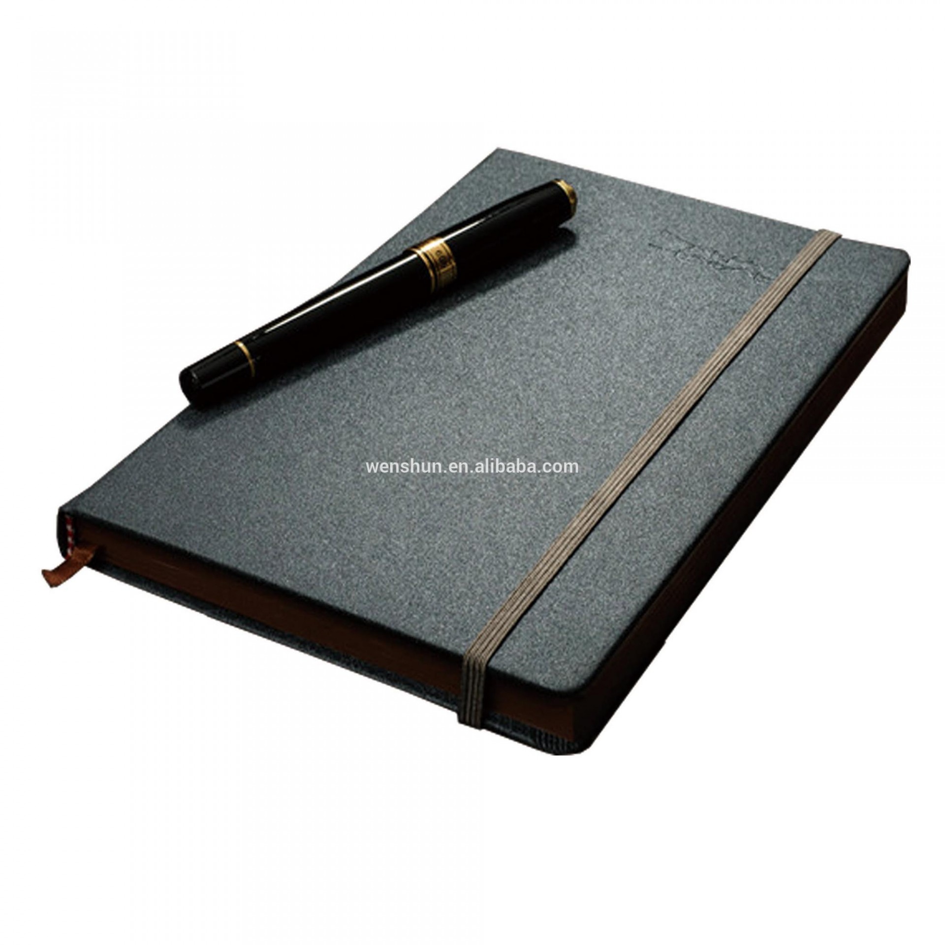 Color Change A5 Leather Journal Handmade Notebook With Elastic