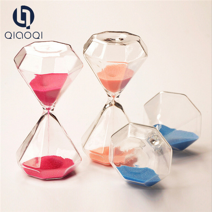 Promotional 3 4 5 minutes rotation waterproof shower hourglass sand timer sauna sand clock