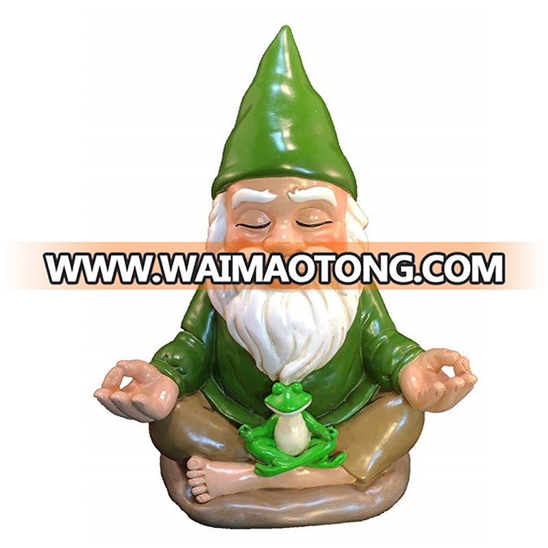 Resin Fantasy Gnome Statue Garden Decoration for Sale