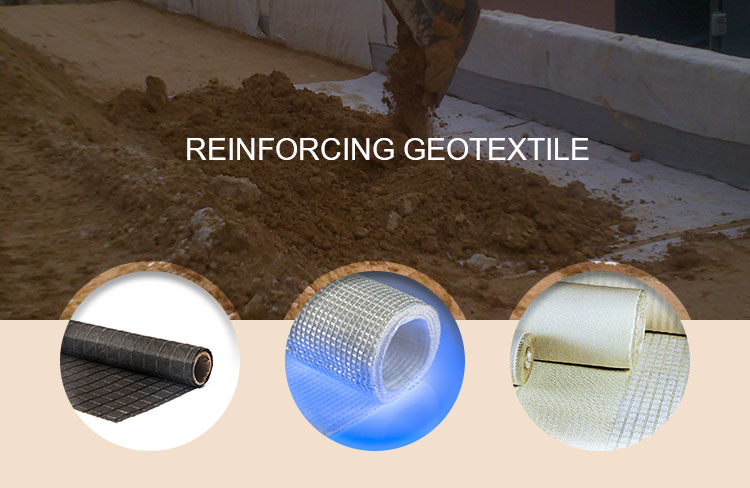 In-plane PET Reinforcing Geotextile Fabric For Drainage