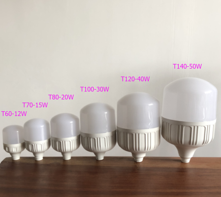 Manufacture T shape LED SKD parts 15W 20W, 30W, 40W, 50W, 60W